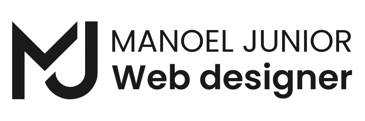 Logo Manoel Junior Web designer